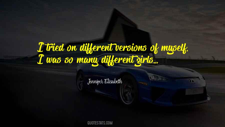 Quotes About Different #1873357