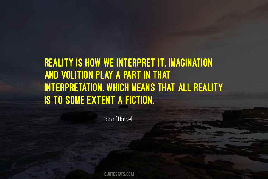 Quotes About Reality And Imagination #210576