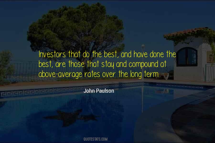 Quotes About Above Average #195724