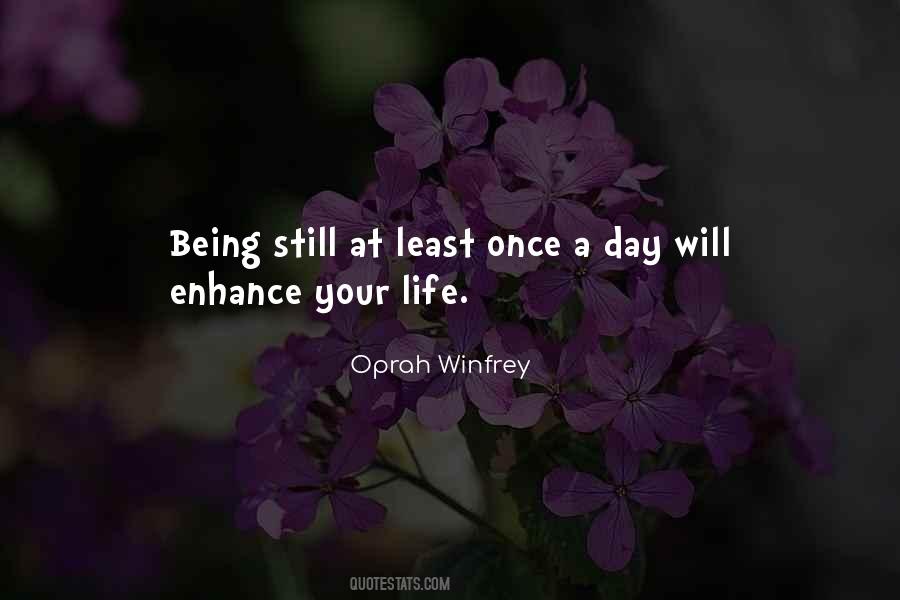 Quotes About Being Still #133788