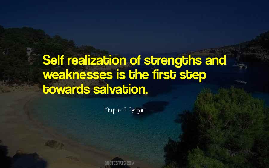 Self Salvation Quotes #895082