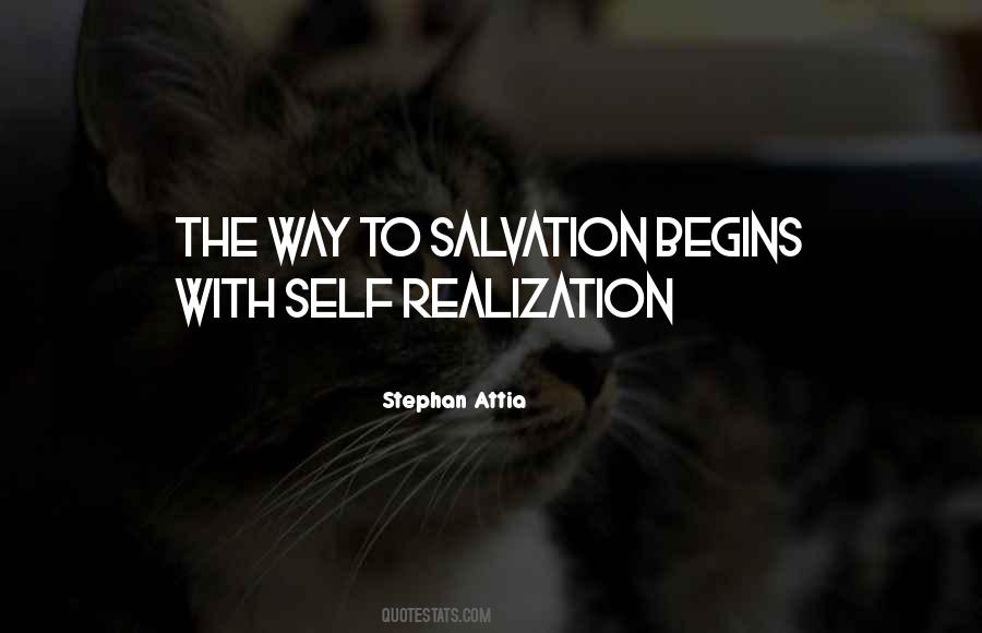 Self Salvation Quotes #969407