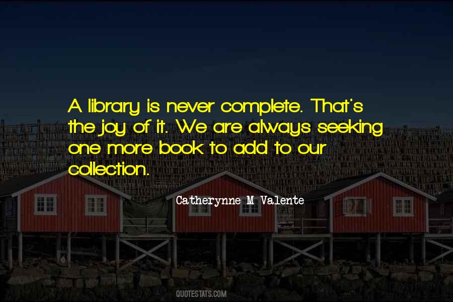 Book Collection Quotes #134312
