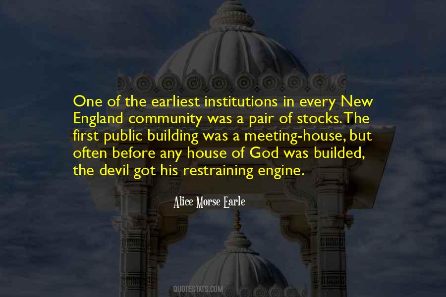 Institutions In Quotes #114841