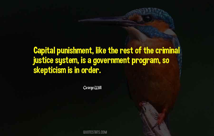 Quotes About Criminal Justice System #1390213