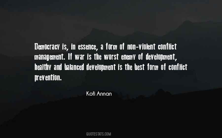 Quotes About Conflict And War #1029432