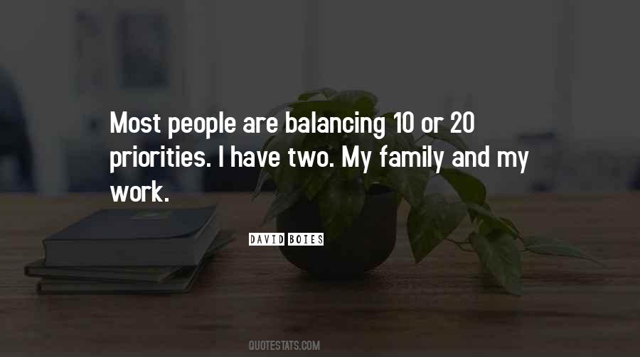 Quotes About Priorities And Family #1494993