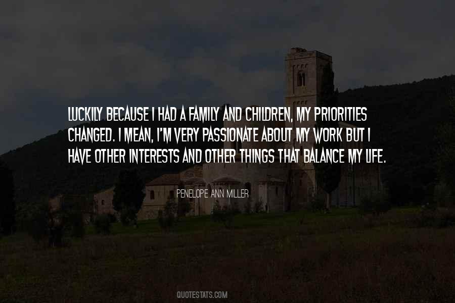 Quotes About Priorities And Family #191373