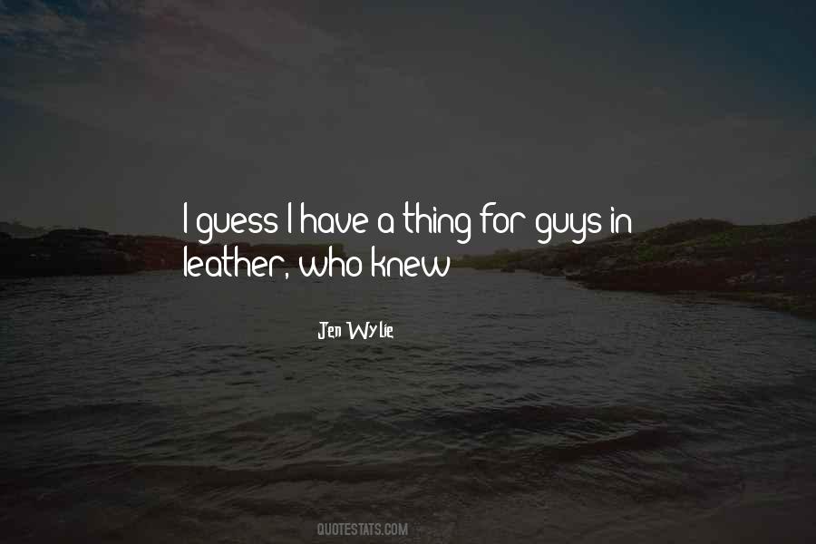 Guys In Quotes #1860020