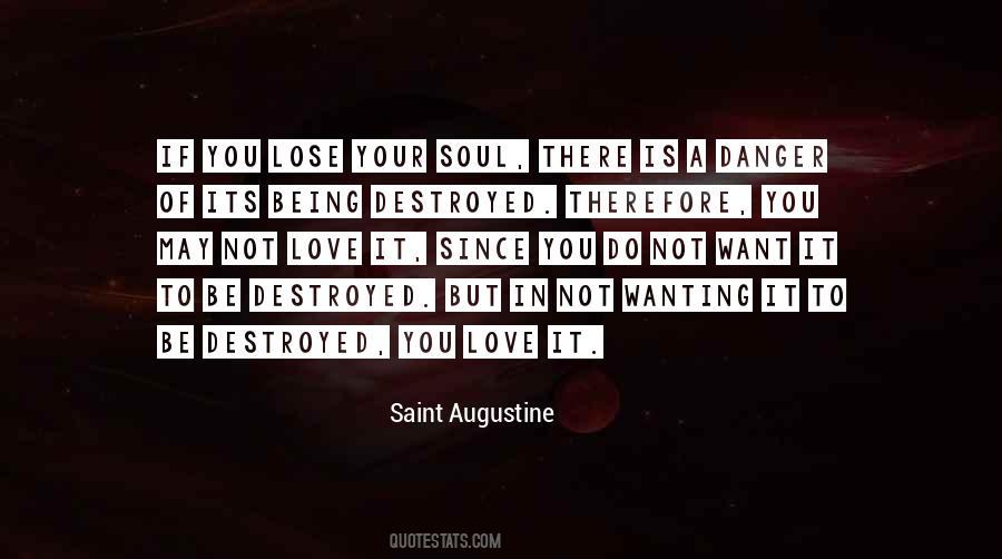 Quotes About Destroyed Love #216561