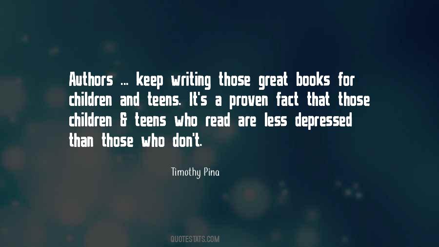 Quotes About Writing Children's Books #1317015