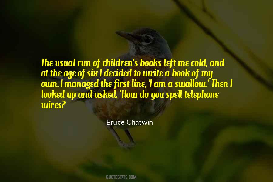 Quotes About Writing Children's Books #1394270