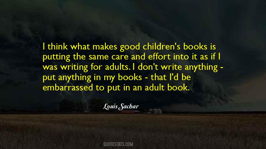 Quotes About Writing Children's Books #1431342