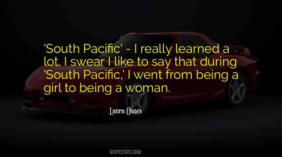 Quotes About The South Pacific #31438