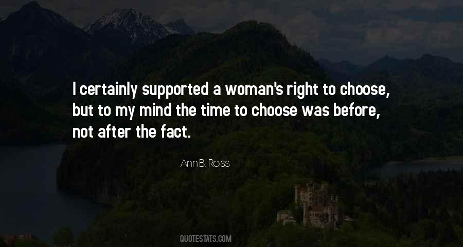 Quotes About Right To Choose #1598009