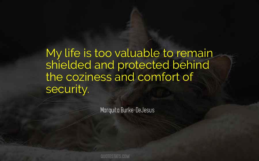 Quotes About Comfort And Security #1687951