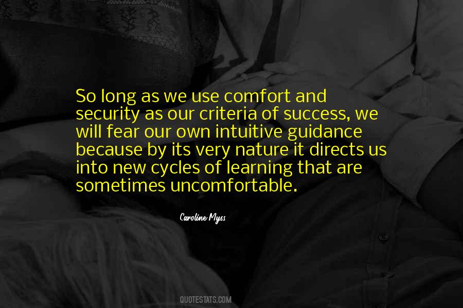Quotes About Comfort And Security #1689155