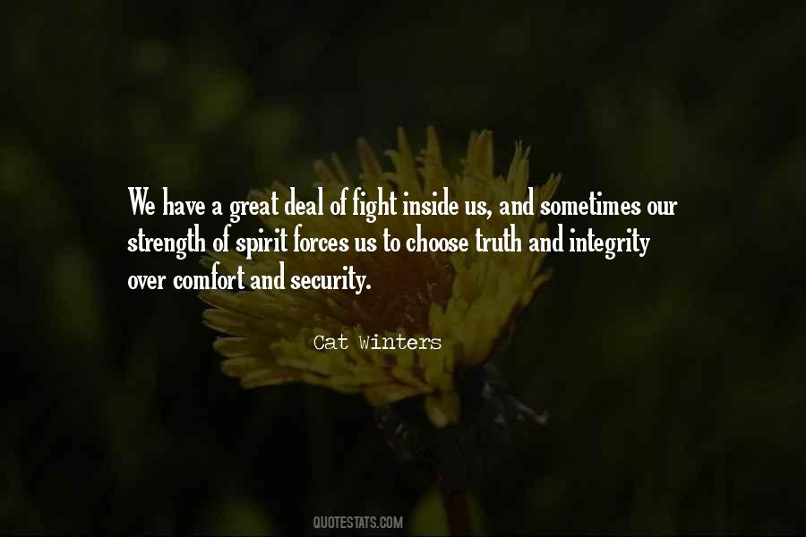 Quotes About Comfort And Security #1846964