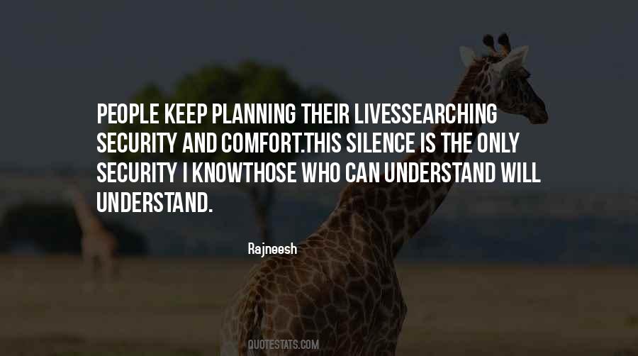 Quotes About Comfort And Security #648780