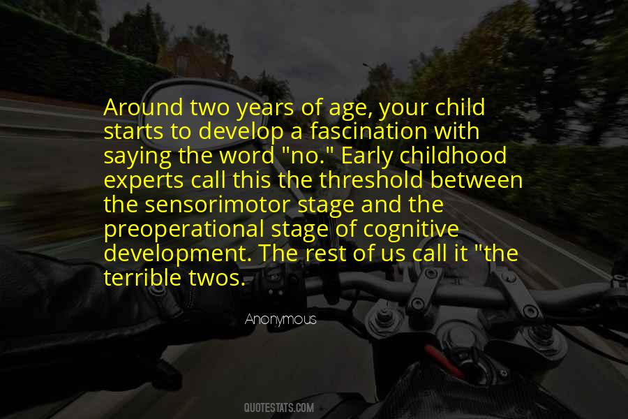 Quotes About Child's Development #1275508