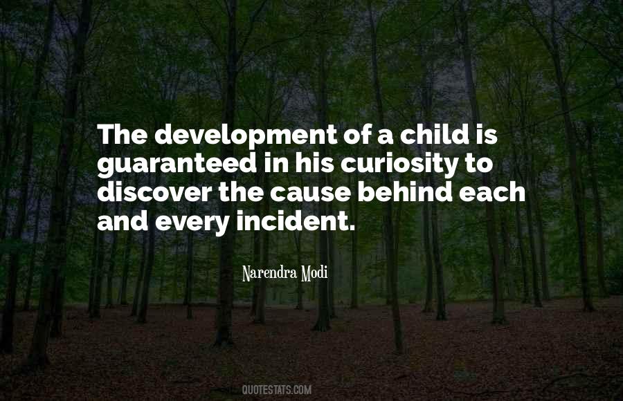 Quotes About Child's Development #1594453