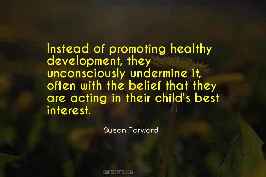 Quotes About Child's Development #195302