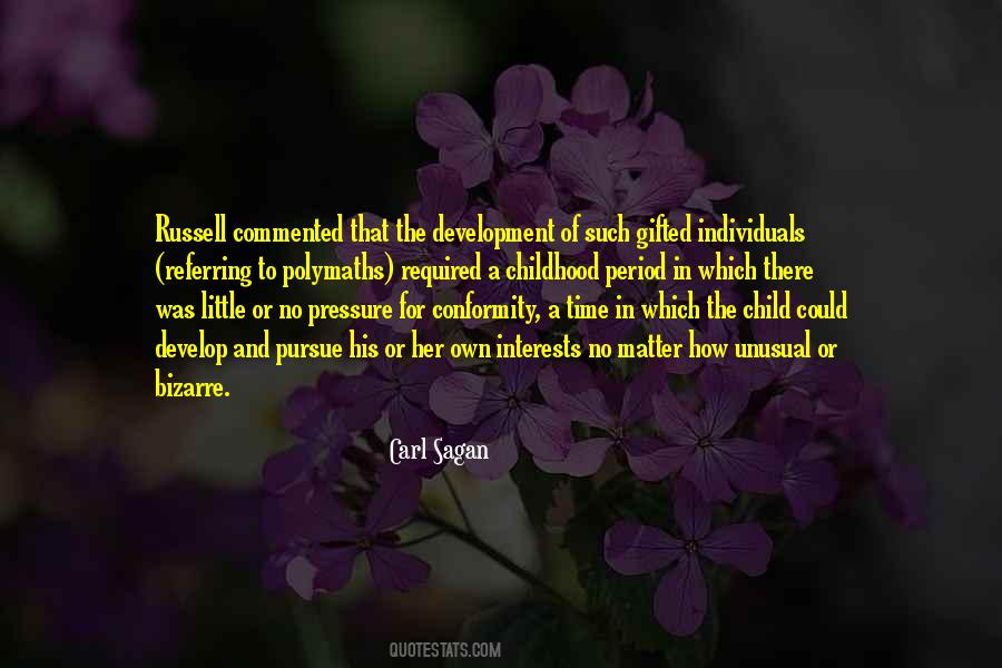 Quotes About Child's Development #452262