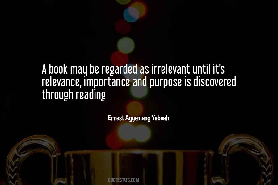 Quotes About Importance Of Reading #1172668
