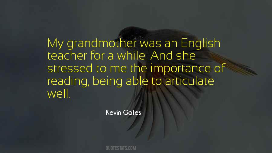 Quotes About Importance Of Reading #190869