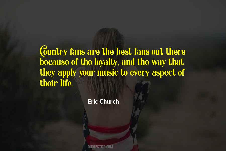 Country Music Fans Quotes #163988