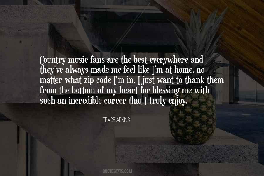 Country Music Fans Quotes #730633