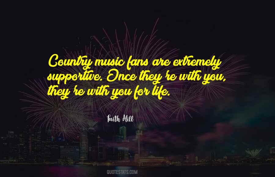 Country Music Fans Quotes #847048