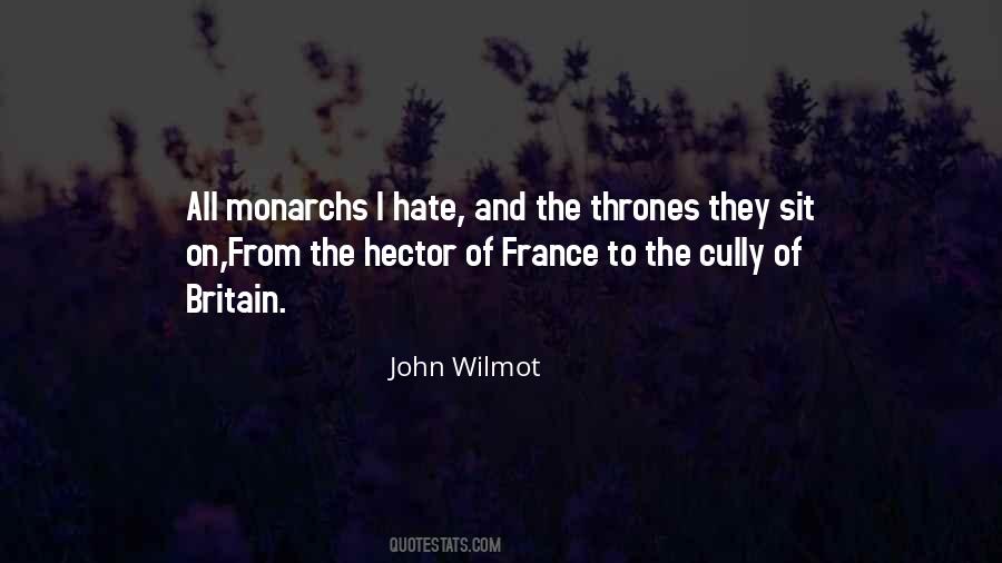 Quotes About Monarchs #1517388