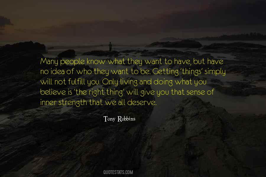 Not Getting What You Deserve Quotes #1310834