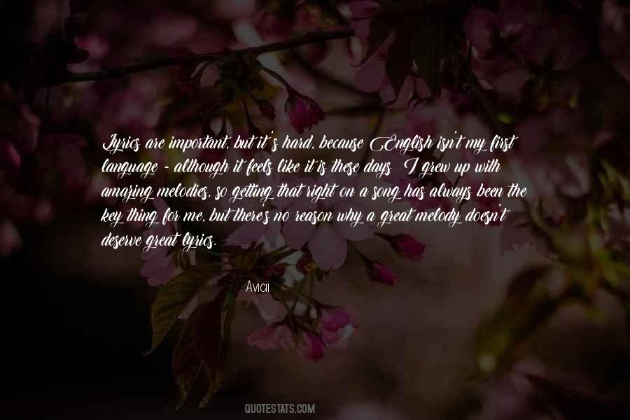 Not Getting What You Deserve Quotes #1666679