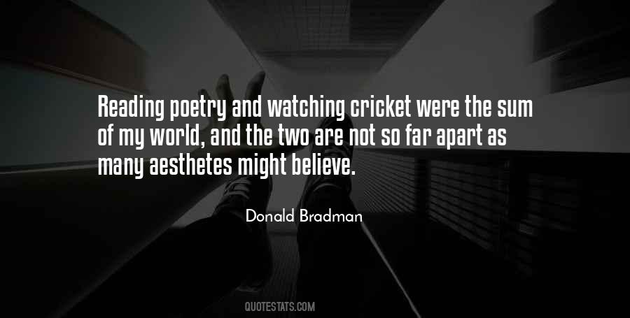 Quotes About Bradman #982277