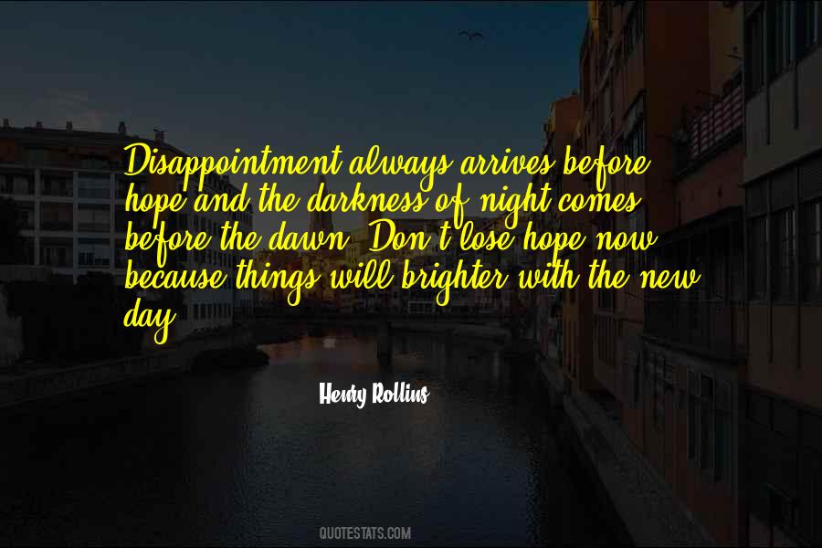 Darkness Of Night Quotes #87993