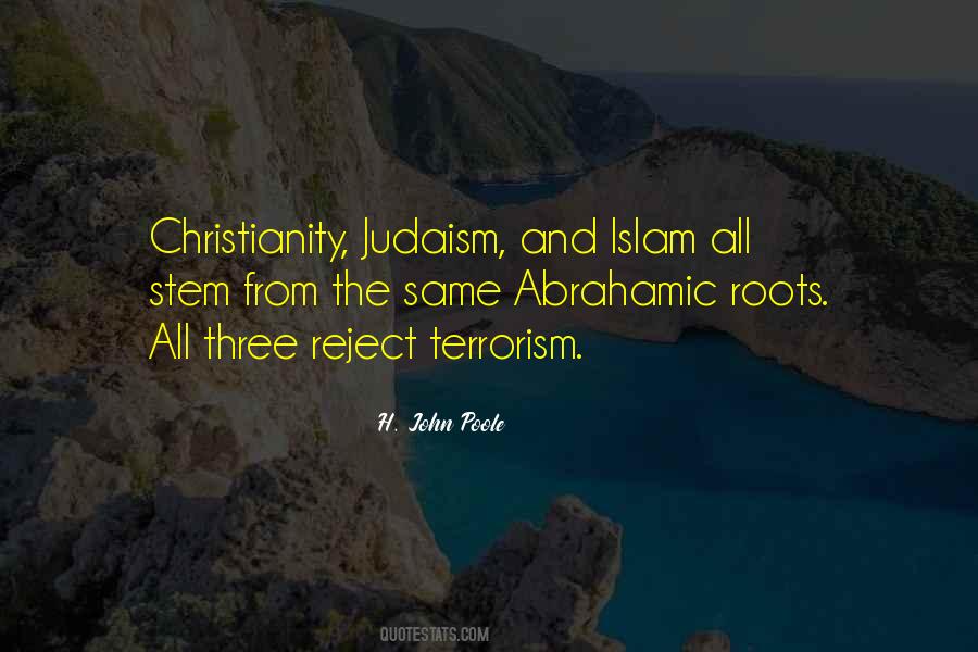 Quotes About Islam Christianity And Judaism #1053785