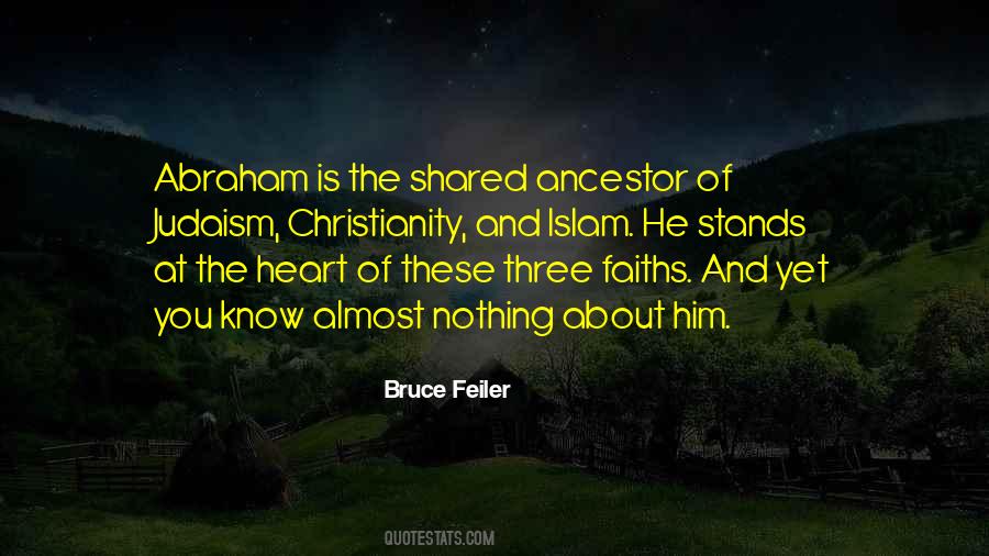 Quotes About Islam Christianity And Judaism #313563