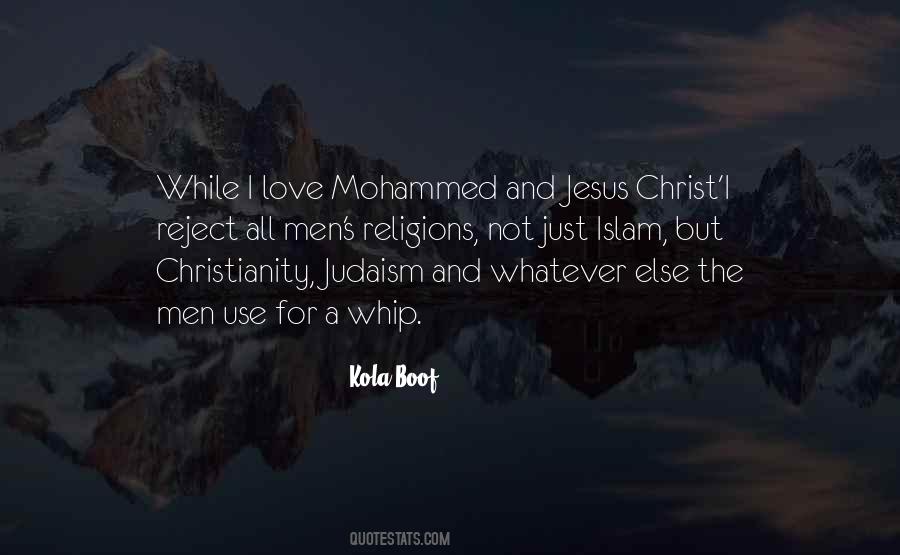 Quotes About Islam Christianity And Judaism #716040