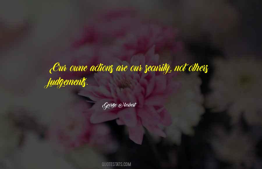 Quotes About Others Judgement #1805635