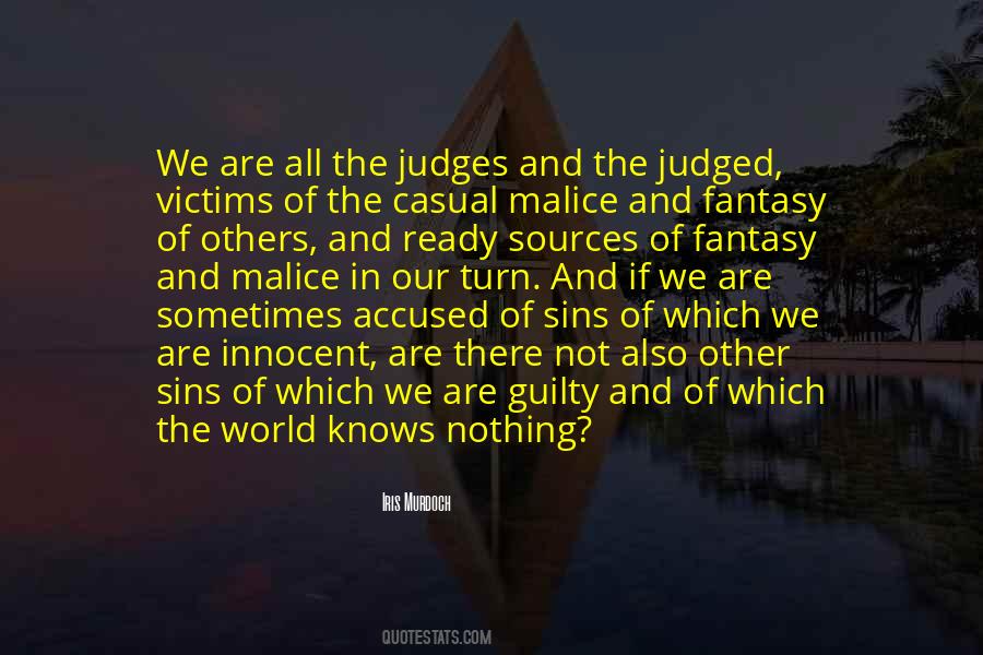 Quotes About Others Judgement #863559