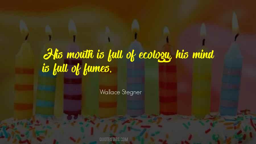 Quotes About Ecology #1102367