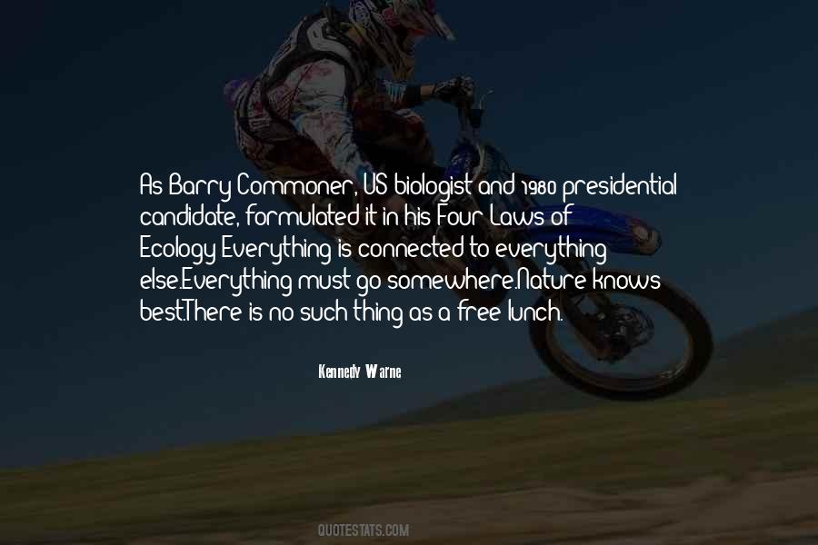 Quotes About Ecology #1170628
