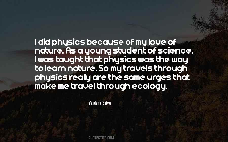 Quotes About Ecology #1378666