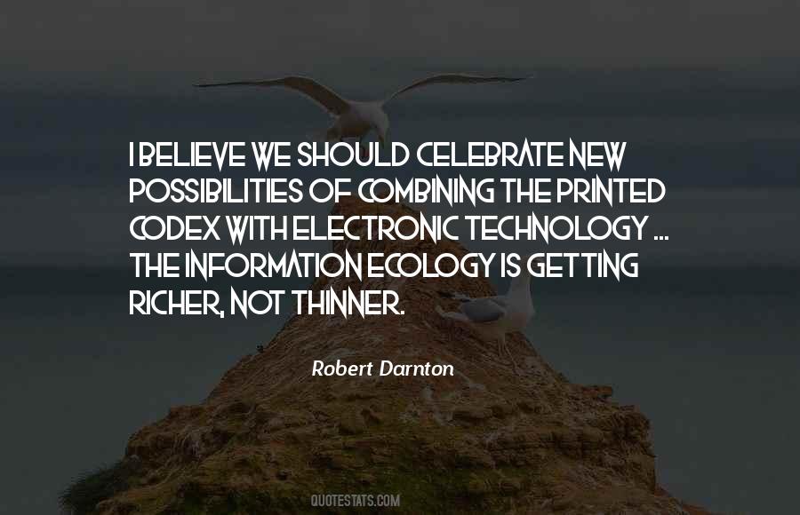 Quotes About Ecology #173812
