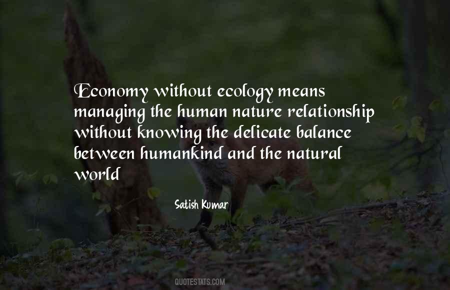 Quotes About Ecology #190598