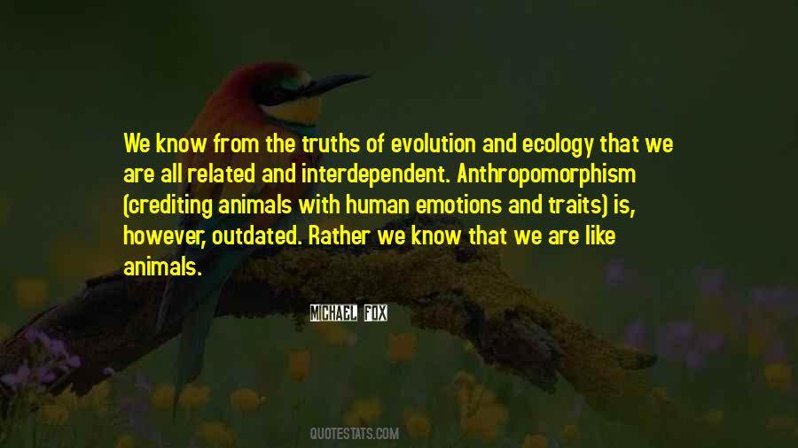 Quotes About Ecology #387975