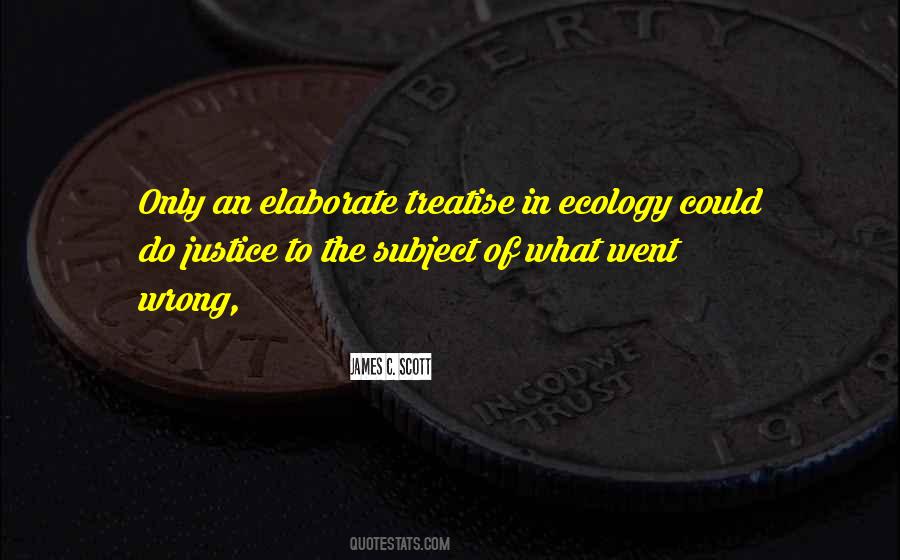 Quotes About Ecology #403755