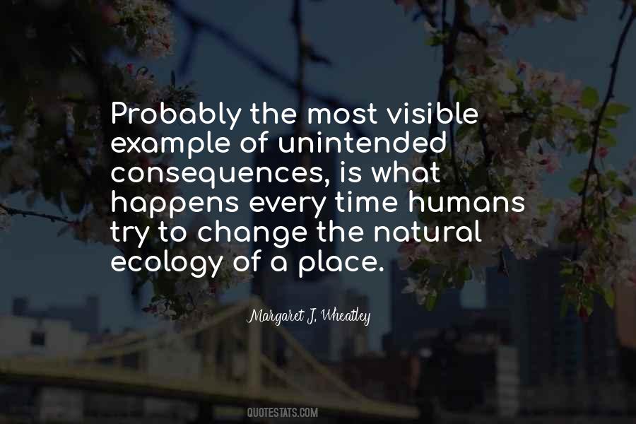 Quotes About Ecology #443568